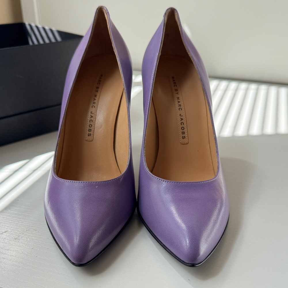 Marc Jacobs Purple Heels